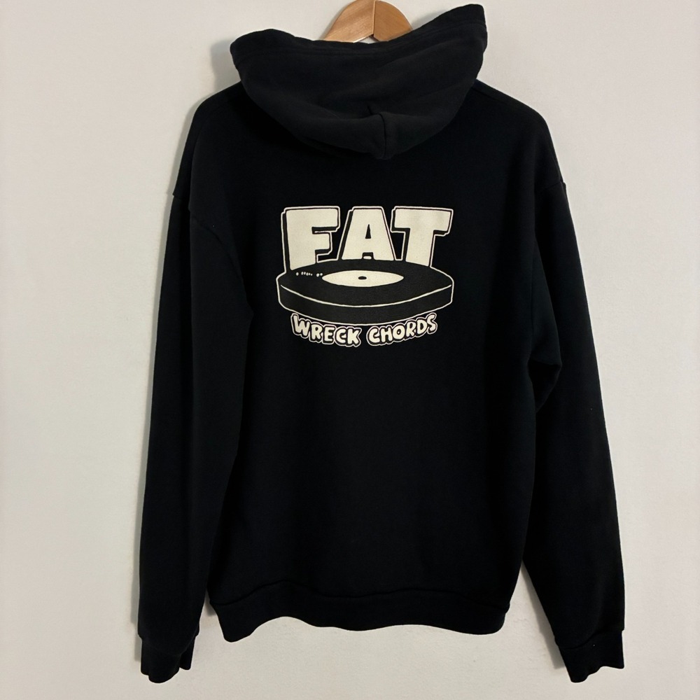 Fat Wreck Chords Hoodie Jacket Men 2XL Full Zip NoFX Lag Wagon Music Records USA